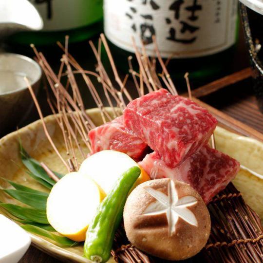 ＜ランチ全室個室＞【お昼のしずく会席】北信越ブランド牛水晶焼き等～全7品～+選べる1ドリンク