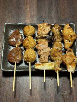 焼き鳥たれ(orにんにくたれor塩)5本セット