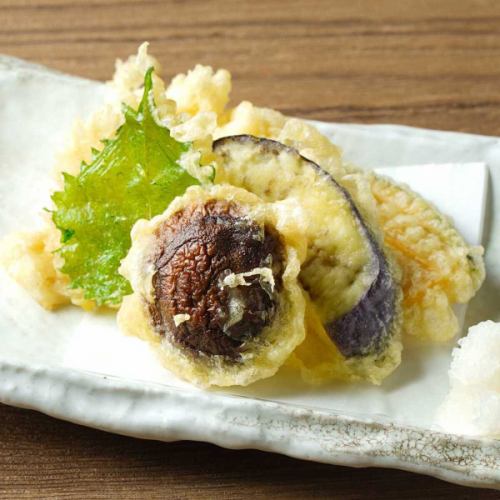 野菜の天婦羅盛り合わせ