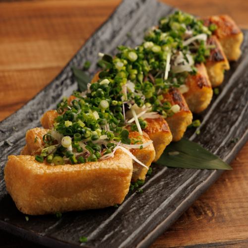 栃尾揚げ (ネギ)