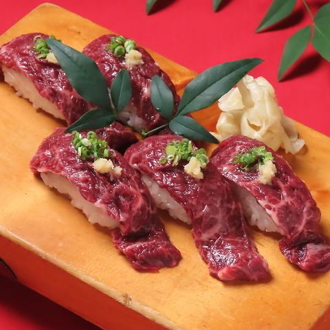 Great for entertaining guests from outside the prefecture ◎We have a wide variety of local dishes such as fresh horse nigiri!