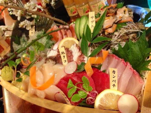 Waraumon course 8 dishes + all-you-can-drink 5,500 yen (tax included)