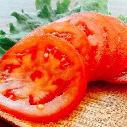 熊本県産トマトのスライス