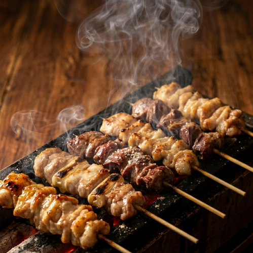 おまかせ焼き鳥盛り合わせ5本セット