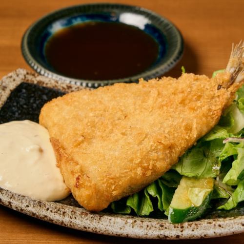 deep-fried horse mackerel