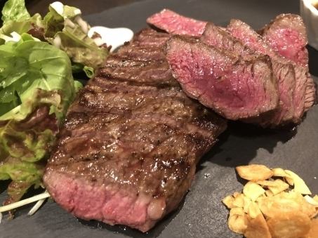 Popular beef skirt steak set meal!