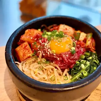 石焼和牛ユッケビビンバ