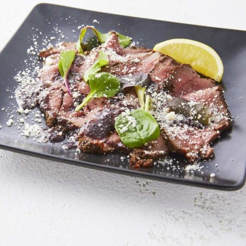 ローストビーフのブルーベリーソース