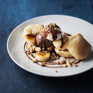 Scone Nutty Chocolate Banana