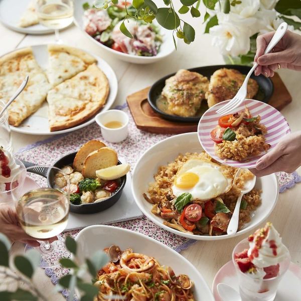 ベビーフェイスコース 全8品デザート付き♪2970円　☆＋550円で食べ放題に！