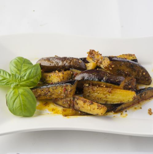 garlic grilled eggplant