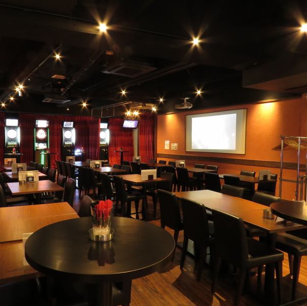 [Compatible with small-group banquets] 5 minutes from Shibuya Station Chitose Kaikan 3rd floor ★ Excellent access! We have prepared a convenient space to enjoy in Shibuya such as anniversaries, birthdays, returning from work, and using the second party! Hooded course starts from 3300 yen ♪ We have a full range of facilities such as darts, large monitors, projectors, microphones, games, and party goods.