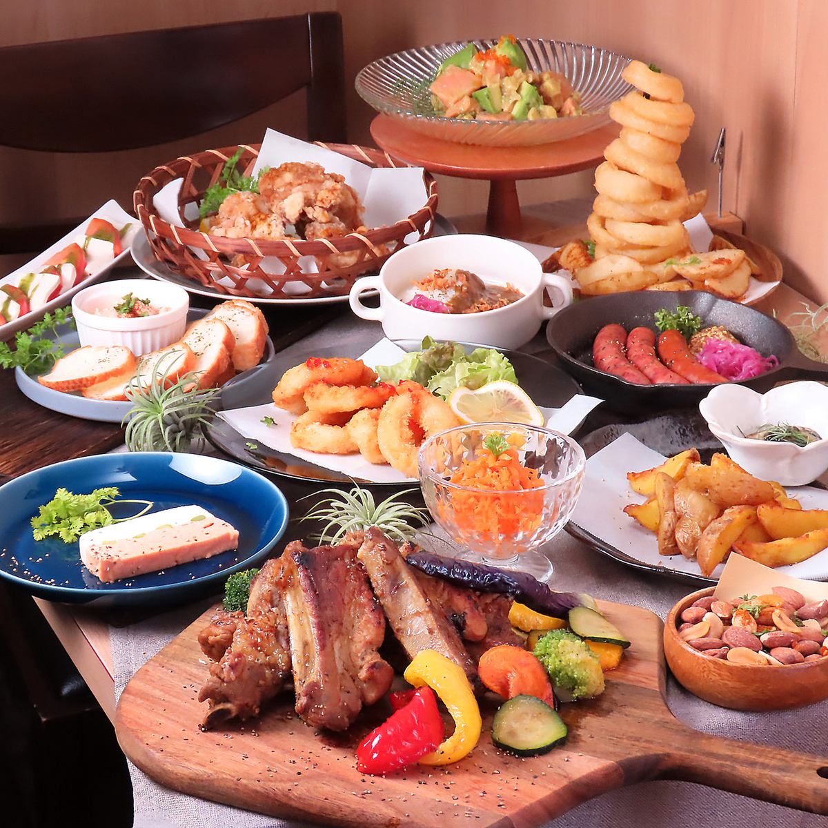 こだわりの農園野菜をつかったスパイス料理との組み合わせにこだわったお店
