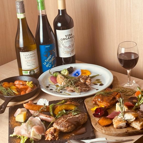 【貸切可能】8名様以上のご予約でお店全体を使用した貸切利用も可能です♪15名様前後のパーティーにぴったり♪お席は固定せず、簡易席を使った自由なスタイルでお食事をお楽しみいただけます。立食や交流の多い会にもおすすめです。ご要望に合わせたお料理内容やレイアウトのご相談もお気軽にどうぞ！