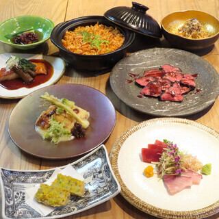 ご接待向け スタンダードコース お料理個別盛り【雅コース 2時間お料理のみ】(全8皿)