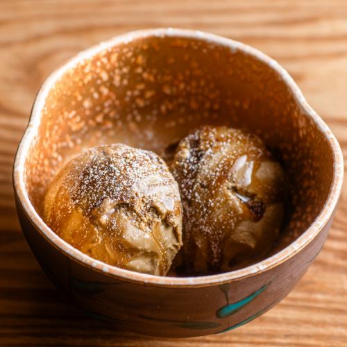 ほうじ茶のアイスクリーム