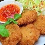 トートマンクン/プラ(海老/魚すり身揚げ)