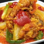 プーパッポンカリー(ソフトシェルクラブのカレーと卵炒め)