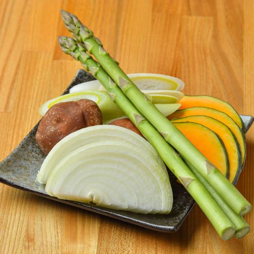 5種烤蔬菜拼盤