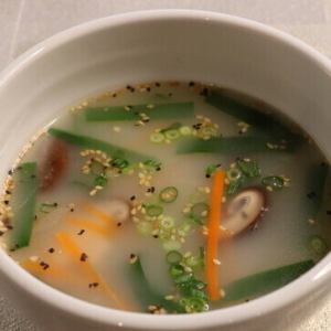 野菜スープ/ふわとろ玉子スープ 各
