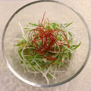 青唐辛子のねぎ和え