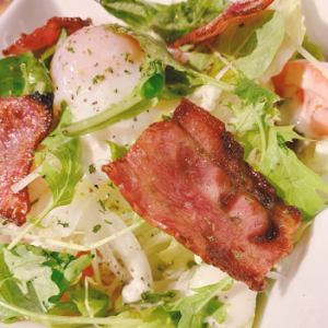 Grilled Bacon Caesar Salad