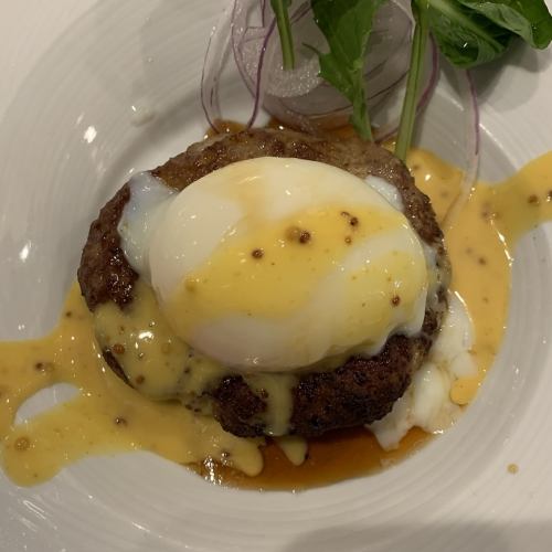 日式溏心蛋汉堡