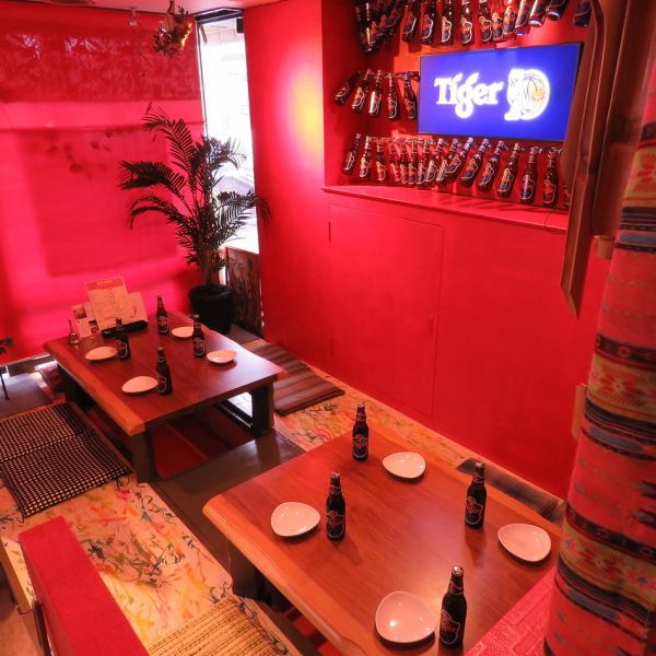 【There is a small seating area and is popular for relaxing parties !!】 Available for 2 to 10 people!
