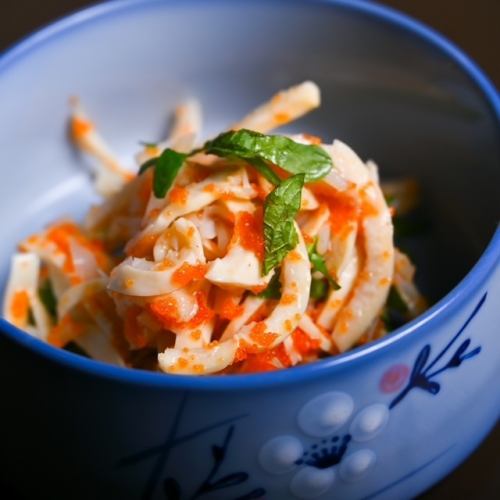 北海道産牛ハツモト梅水晶