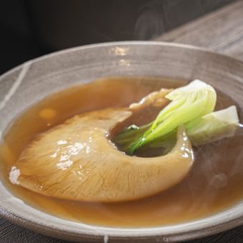 Braised whole shark fin (reservations required 3 days in advance)