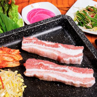 熟成サムギョプサル　セット1人前[200g]