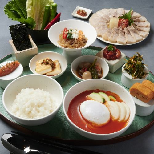 Korean set meal