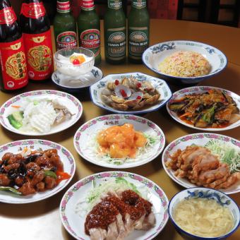 【おすすめNo.1！】定番料理盛りだくさん◎Bコース２時間3500円