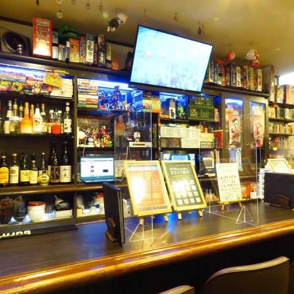 You can use the bar at our shop ♪ We also have counter seats, so you are welcome to come by yourself ◎ Our pleasant staff will welcome you !! We are open until 5 am It's safe to miss the last train!