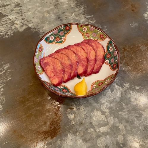 Smoked horse tongue