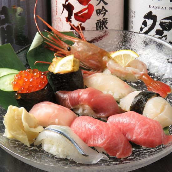 Feel free to enjoy authentic sushi ♪ The sushi and sashimi that the craftsmen are proud of, with a focus on purchasing and freshness ◎