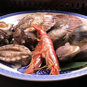 [Fresh!!Fresh fish!!] Hamayaki platter (5~6 pieces)