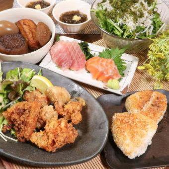 【仅限周日～周四】快乐村20周年特别品尝套餐（无限畅饮，8道菜品）3,500日元（含税）