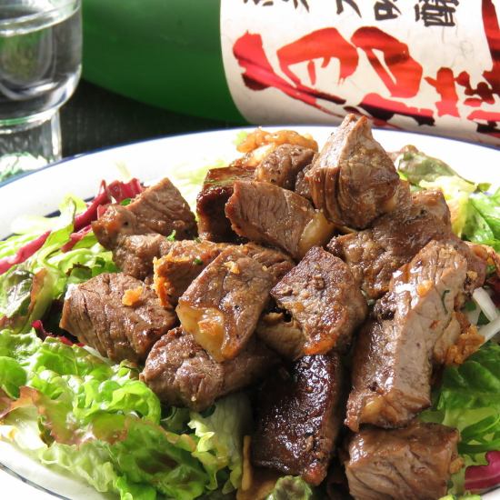 リピーター続出!「喜びの里」新名物!メガサイコロステーキ