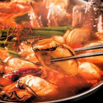 旨辛牡蠣チゲ鍋