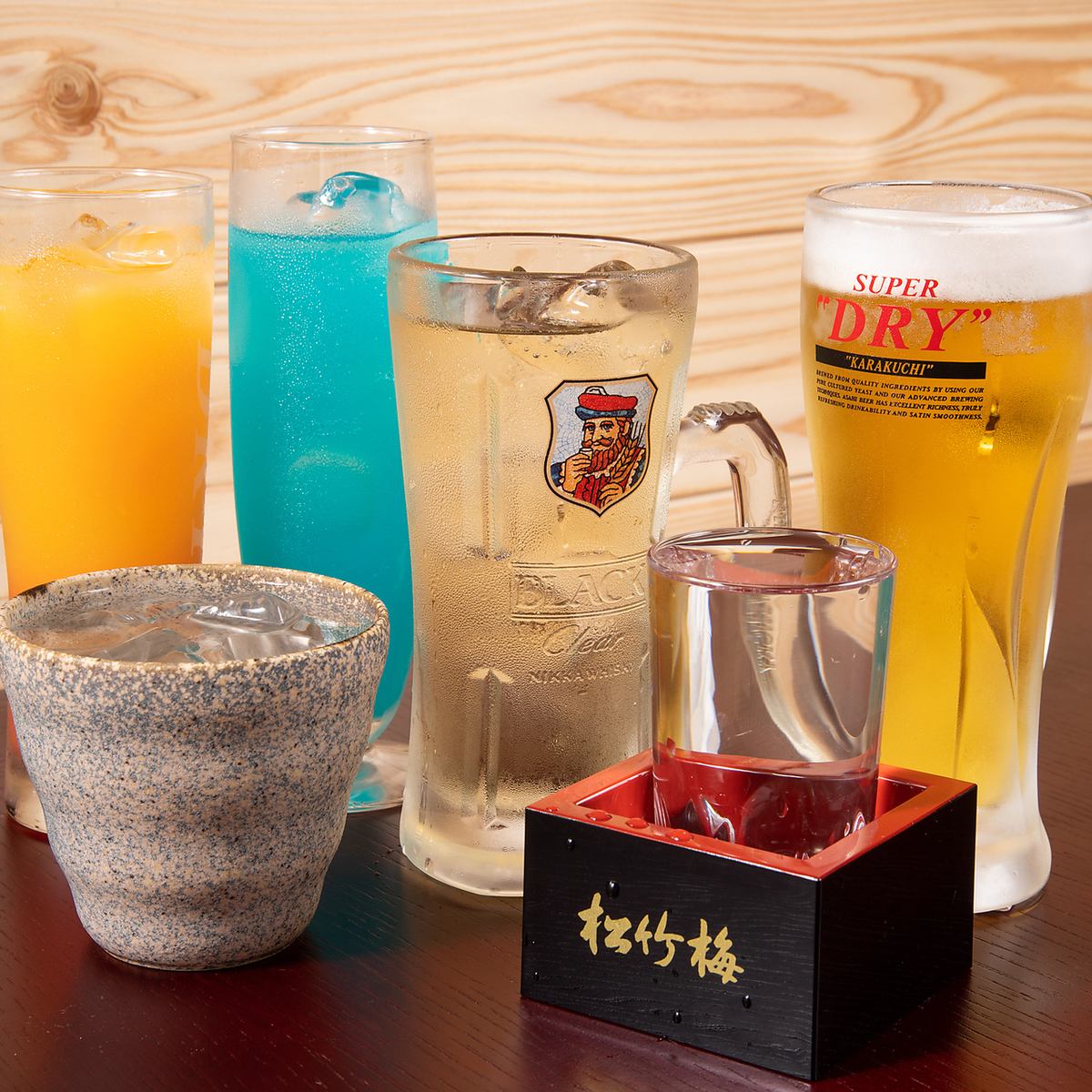 There is an all-you-can-drink menu that you can enjoy separately! Please order by all means.