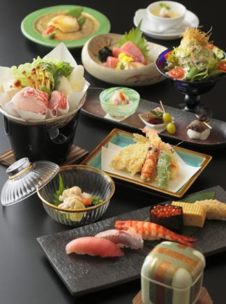 特上寿司付き8800円(税込)コース【+2200円(税込)で2H飲み放題付きに♪】