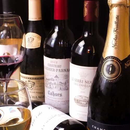 We mainly prepare dry wine that is perfect for fresh seafood.