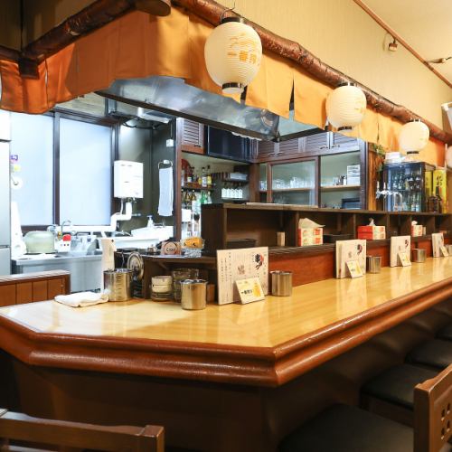 【お一人様も大歓迎】カウンターでの特別時間を楽しんで