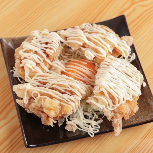 外カリ中ジュワの北海道スタイル『ざんぎ唐揚げ』。特製タレでボリューム満点、お酒のお供にも最適な一品!