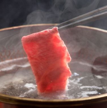 ◆[ランチタイム限定コース]　　牛しゃぶしゃぶ又はすき焼き食べ放題60分コース