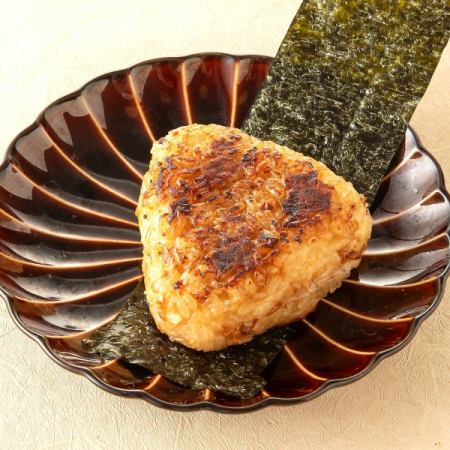 おかかチーズ焼きおにぎり