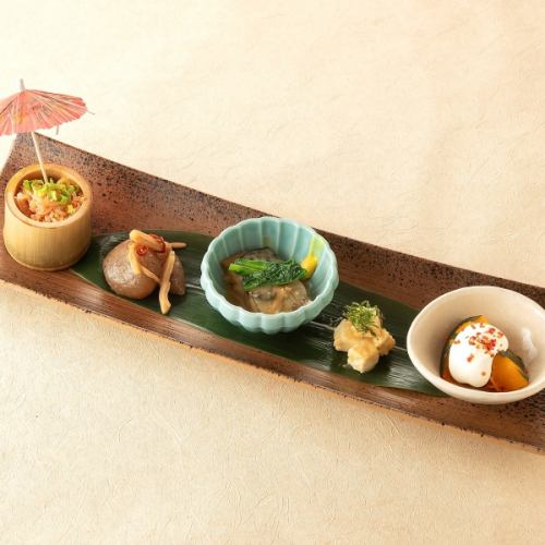 ◆家常菜拼盤◆ 提供種類豐富的絕品料理!所有料理都與酒水完美搭配。