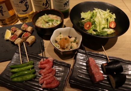 【含2小時暢飲】可當日預約!匠~TAKUMI~ 8道菜,共5,500日圓(含稅)