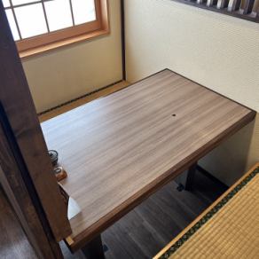 半個室タイプもございます。